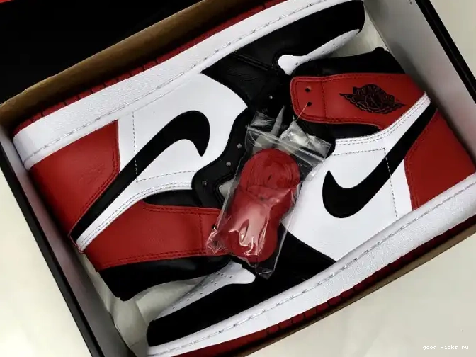 Rep Air 1 Black Toe 555088-125 Retro Jordan 0609